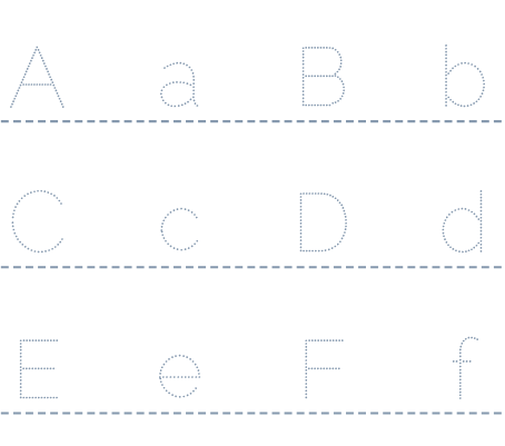 Alphabet Tracing puzzle generator — Word Puzzle Makers