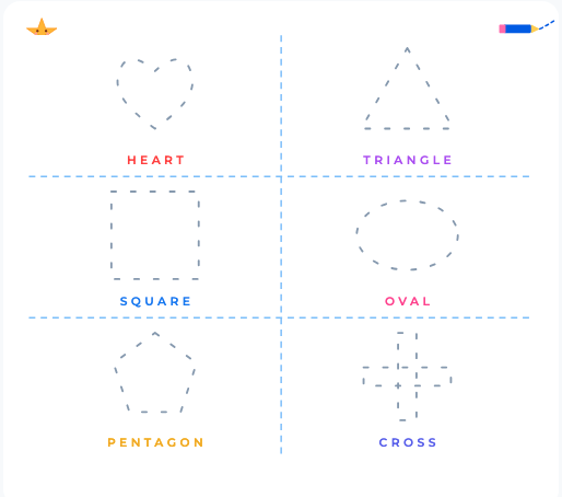 Shape Tracing puzzle generator — Maze, Line & Tracing Makers