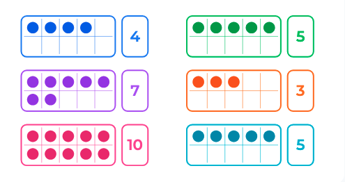 Ten-Frame puzzle generator — Number & Counting Puzzle Makers