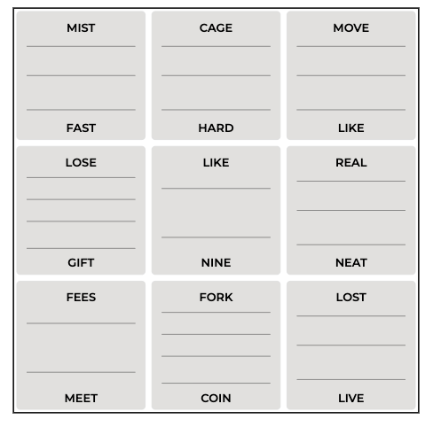 Word Ladder puzzle generator — Word Puzzle Makers