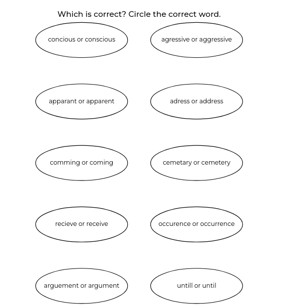 Circle Correct puzzle generator — Visual & Picture Puzzle Makers