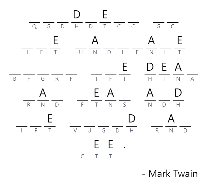 Cryptogram puzzle generator — Word Puzzle Makers