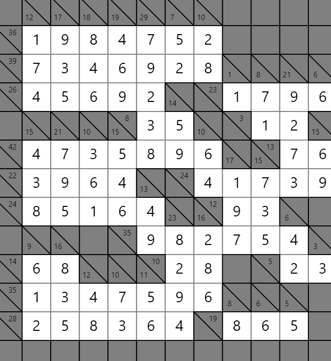 Kakuro puzzle generator — Sudoku & Logic Puzzle Makers