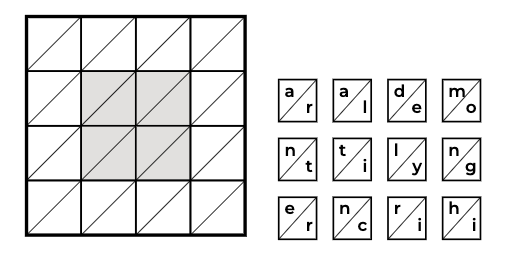 Box of Letters puzzle generator — Word Puzzle Makers