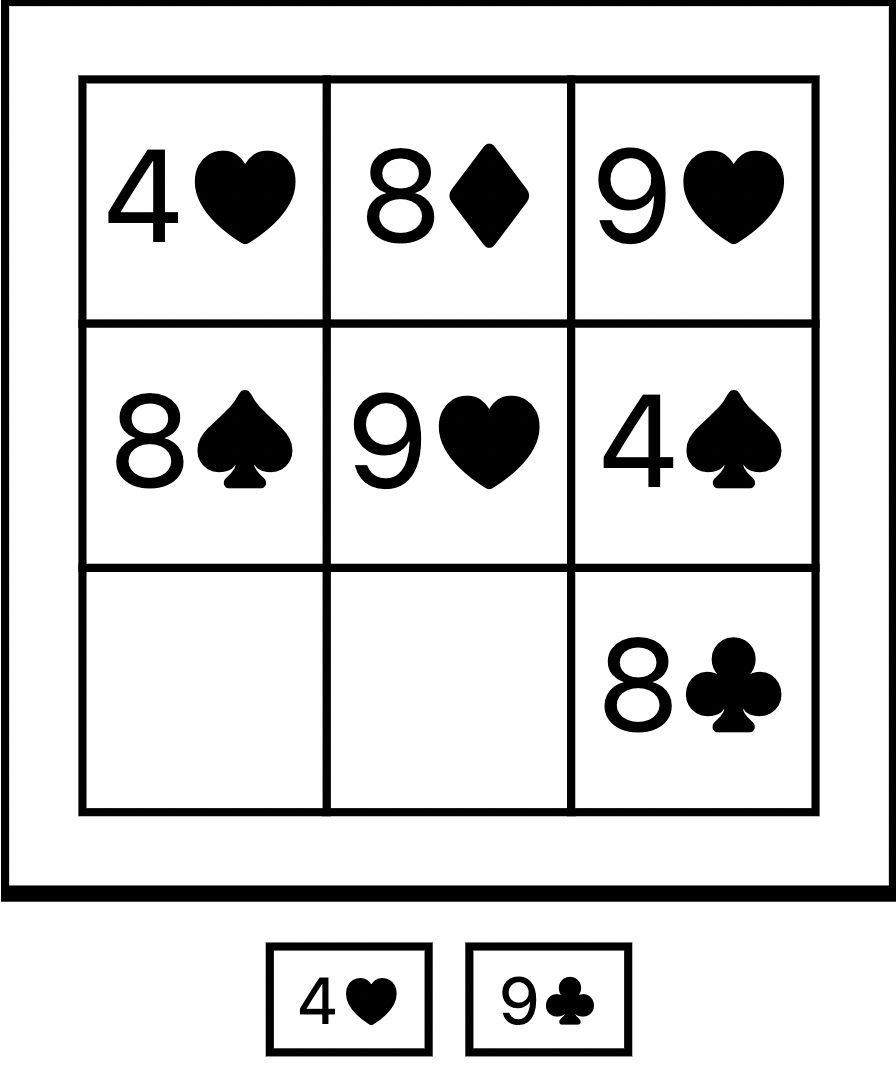 Pontoon Grid puzzle generator — Number & Counting Puzzle Makers